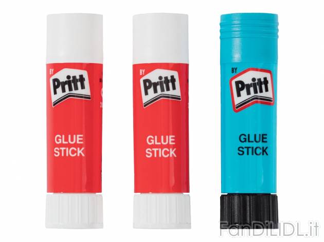 Colla stick , prezzo 1.99 &#8364;  
-  3x20g o 5x10g