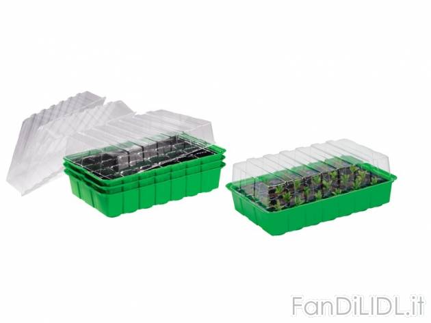 Set mini-serra Florabest, prezzo 5,99 &#8364; per Al set 
- Inclusi 4 coperchi ...