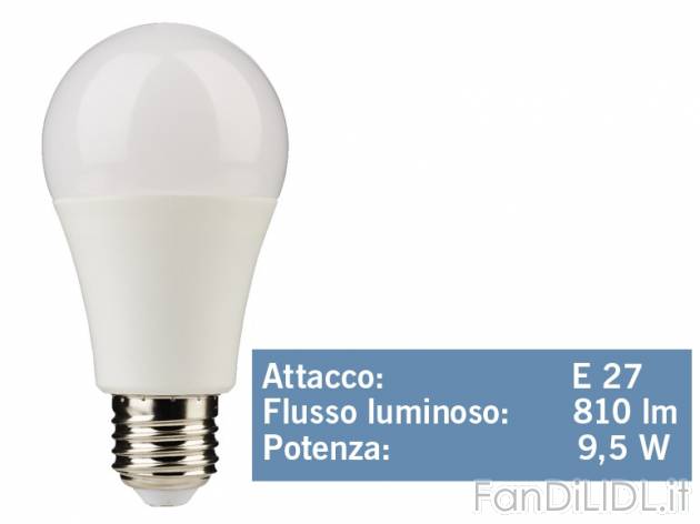 Lampadina LED a goccia , prezzo 5,99 &#8364; per Alla confezione 
- Temperatura ...