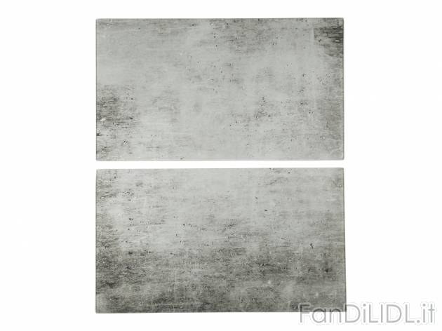 Copri piano cottura in vetro, 2 pezzi Ernesto, prezzo 6.99 &#8364; 
- Ciascuno ...