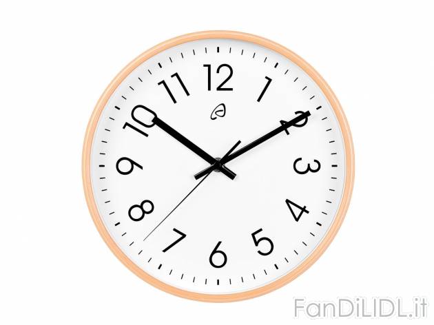 Orologio da parete Auriol, prezzo 6.99 &#8364; 
- Batteria inclusa
- 25,5 x ...