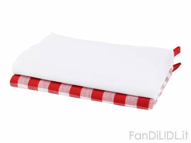 Set asciugapiatti 50x70cm, 2 pezzi Meradiso, prezzo 2.99 &#8364; 
- In puro ...