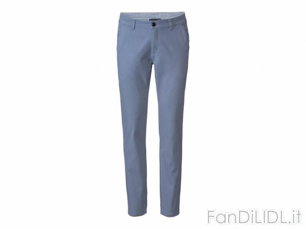 Pantaloni Slim Fit da uomo Livergy, prezzo 9.99 &#8364; 
Misure: 46-54
- Oeko ...