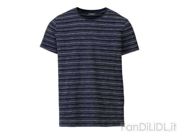 T-shirt da uomo Livergy, prezzo 4.99 &#8364;  
Misure: S-XL
- Oeko tex NEW