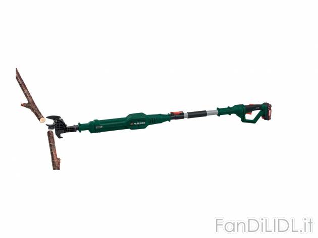 Troncarami telescopico ricaricabile Parkside, prezzo 99.00 &#8364; 
- Per tagliare ...