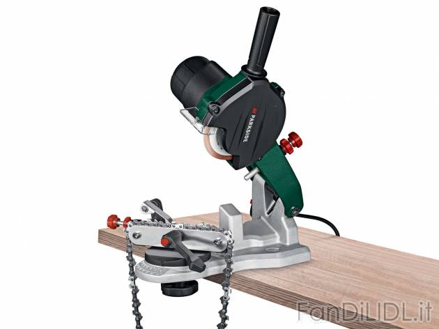Affilacatene elettrico Parkside, prezzo 19.99 &#8364; 
- Per tutte le comuni ...
