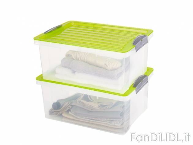 Box portaoggetti Ordex, prezzo 8,99 &#8364; per Alla confezione 
- Impilabili ...