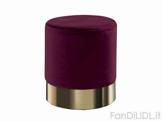 Pouf Livarno Living, prezzo 29.99 &#8364; 
- Con rivestimento in velluto e ...
