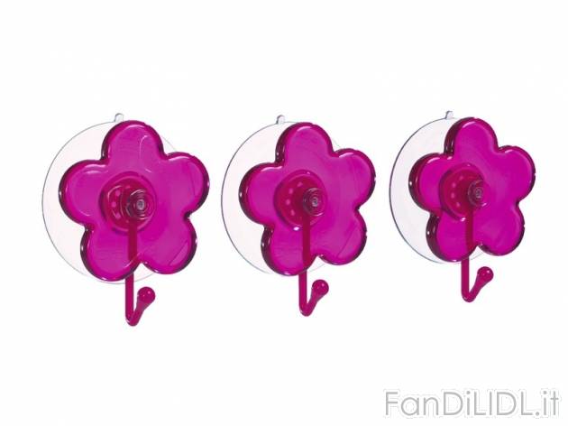 Ganci adesivi per bagno Ordex, prezzo 2,99 &#8364; per Alla confezione 
- Con ...