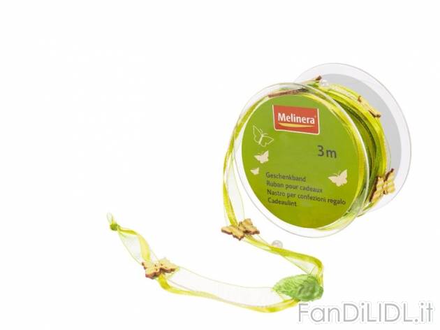 Nastro decorativo da regalo, 3m Melinera, prezzo 1,99 &#8364; per Alla confezione ...