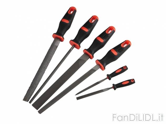 Set lime e raspa per legno Powerfix, prezzo 7,99 &#8364; per Al set 
- Set composto ...