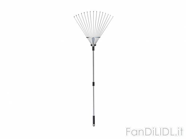 Scopa o rastrello telescopico da giardino Florabest, prezzo 5.99 &#8364; 
Scopa
- ...