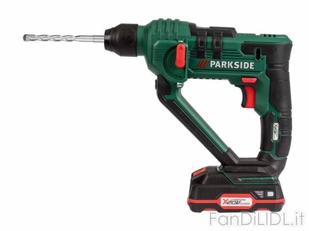 Trapano battente ricaricabile Parkside, prezzo 49.00 € 
- 2 funzioni:
- trapano ...