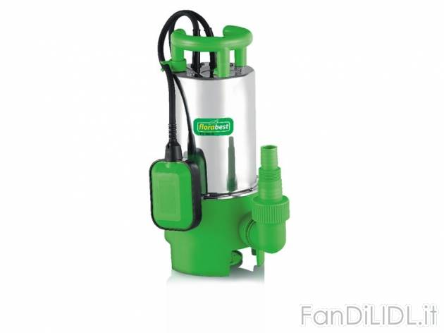 Pompa ad immersione per acque scure Florabest, prezzo 49,99 &#8364; per Alla ...