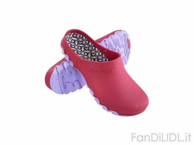 Clogs da giardino Florabest, prezzo 4,99 &#8364; per Al paio 
- Suola profilata ...