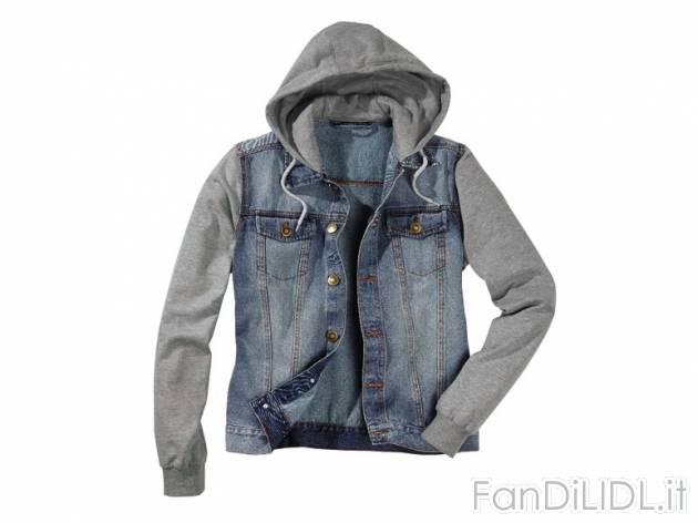 Giacca in jeans da uomo Livergy, prezzo 14,99 &#8364; per Alla confezione 
- ...