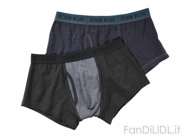 Boxer da uomo Livergy, prezzo 4,99 &#8364; per Alla confezione 
- In morbido ...