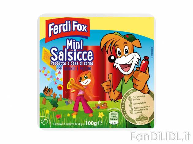Mini salsicce , prezzo 0.99 &#8364;