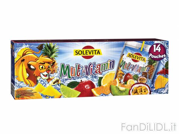 Bevanda multivitamine , prezzo 2.29 &#8364; 
- In pratica confezione da portare ...