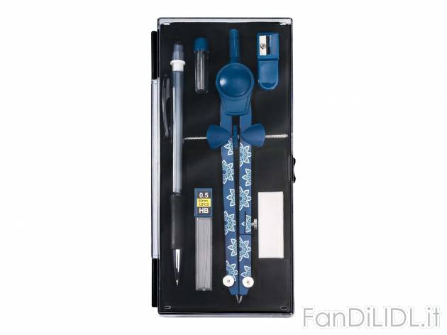 Set compasso, 6 pezzi United Office, prezzo 2.99 &#8364; 
- Per cerchi con ...