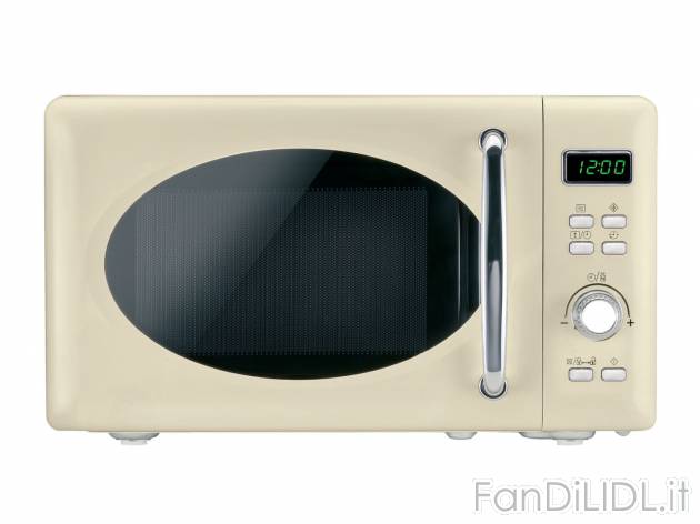 Microonde 17 L Silvercrest Kitchen Tools, prezzo 59.00 &#8364; 
- 8 programmi ...