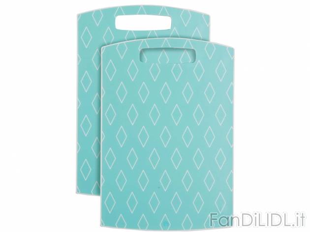Tagliere da cucina, 1 o 2 pezzi Ernesto, prezzo 6.99 &#8364; 
- 1x 38 x 26 ...