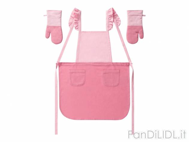 Set grembiule da cucina e guanti forno Meradiso, prezzo 6.99 &#8364;