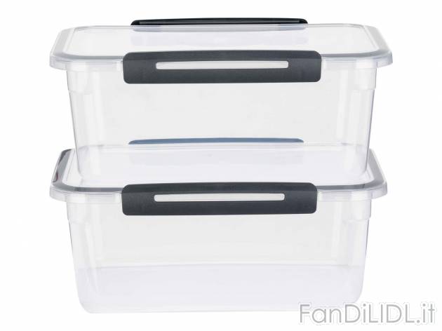 Set contenitori salvafreschezza con chiusura ermetica Ernesto, prezzo 4.99 &#8364; ...