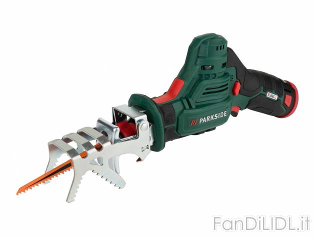 Seghetto ricaricabile per potatura Parkside, prezzo 39.99 € 
- Blocco di sicurezza ...