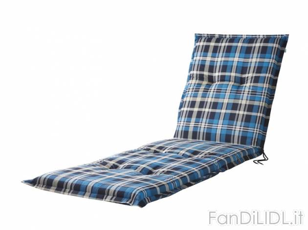 Cuscino per lettino sdraio 60x190 cm Florabest, prezzo 19,99 &#8364; per Alla ...