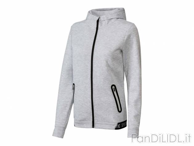 Felpa sportiva da donna Crivit, prezzo 14.99 &#8364;  
Misure: XS-L
- Oeko tex NEW