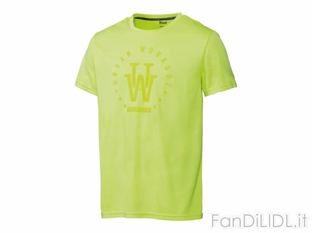 T-shirt sportiva da uomo Crivit, prezzo 4.99 &#8364;  
Misure: M-XL
- Oeko tex NEW