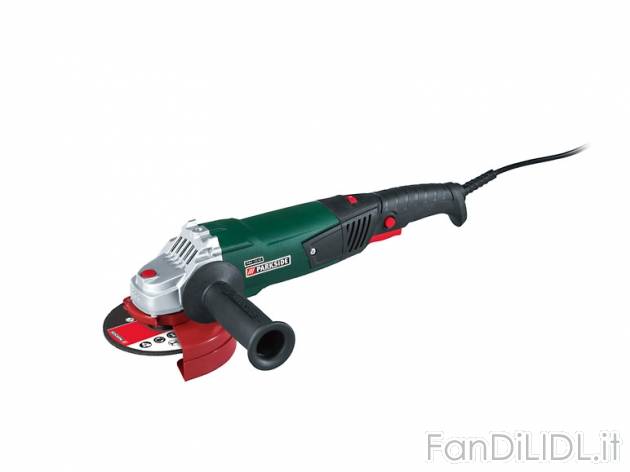 Smerigliatrice angolare Parkside, prezzo 25,99 &#8364; per Alla confezione 
- ...
