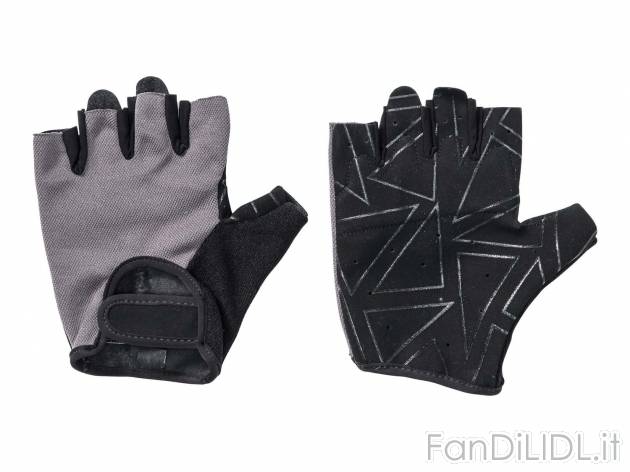 Guanti fitness da uomo Crivit, prezzo 3.99 &#8364; 
- Imbottitura sul palmo
- ...
