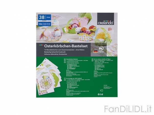 Set per bricolage primaverile/pasquale , prezzo 4,99 &#8364; per Al set 
- ...