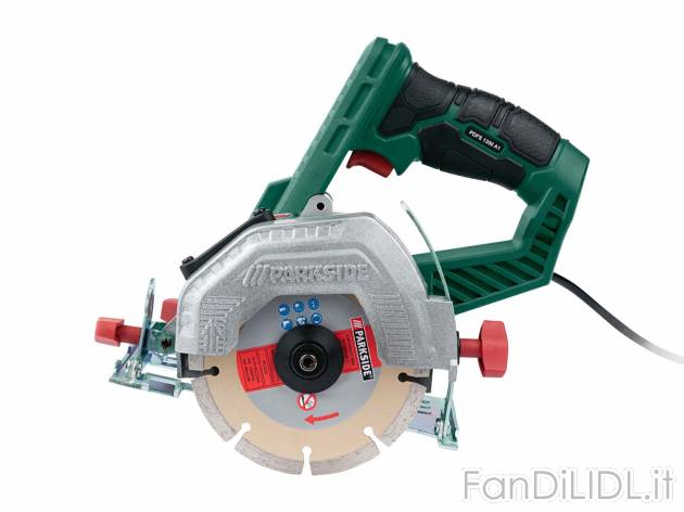 Sega a disco diamantato Parkside, prezzo 49.00 &#8364; 
- Bloccaggio del mandrino ...