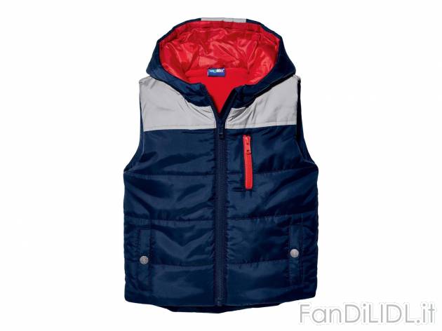 Gilet imbottito da bambino Lupilu, prezzo 7.99 &#8364; 
Misure: 1-6 anni
- Oeko ...