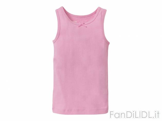 Canotta da bambina, 3 pezzi Lupilu, prezzo 5.99 &#8364; 
- In puro cotone
- ...