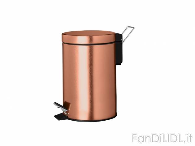 Pattumiera per bagno , prezzo 8.99 &#8364; per Alla confezione 
- Coperchio ...