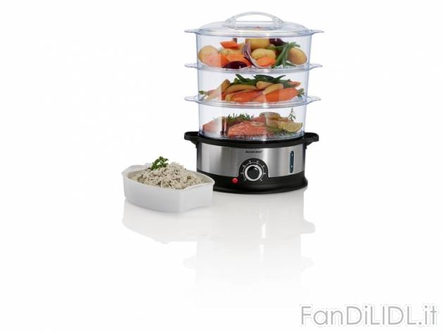 Vaporiera elettrica , prezzo 29,99 &#8364; per Alla confezione 
- Cottura senza ...