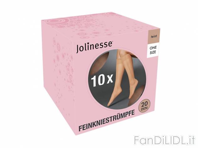 Gambaletti da donna 20 DEN Jolinesse, prezzo 2,99 &#8364; per Alla confezione ...