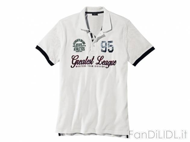 Polo da uomo Livergy, prezzo 6,99 &#8364; per Alla confezione 
- Con dettagli ...