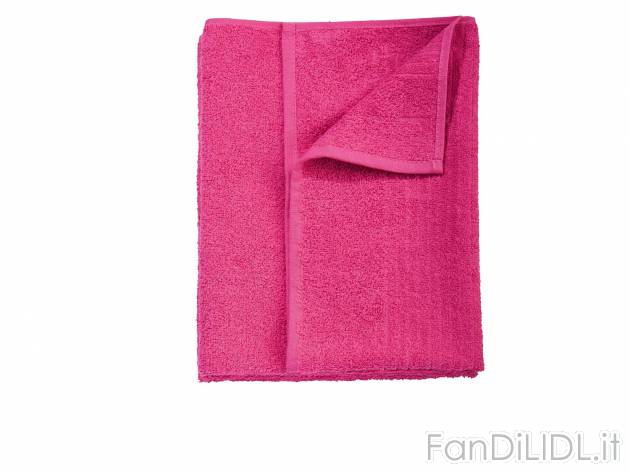 Set asciugamani , prezzo 9.99 &#8364; per Al set 
- 100% cotone
- ca. 65x120 ...