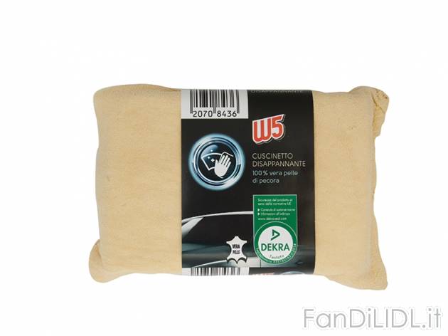 Cuscinetto disappannante W5, prezzo 1,49 &#8364; per Alla confezione 
- Ad alta ...