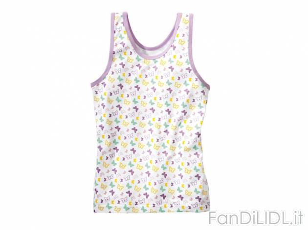 Canotta o top da bambina Pepperts, prezzo 5,99 &#8364; per Alla confezione 
- ...