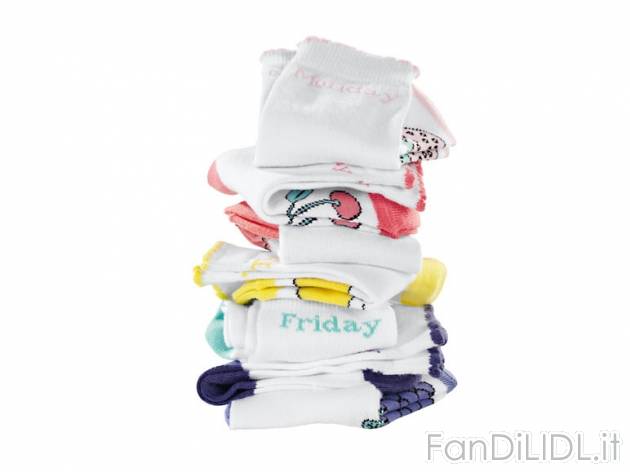 Calze da bambina Lupilu, prezzo 3,99 &#8364; per Alla confezione 
- Piacevoli ...