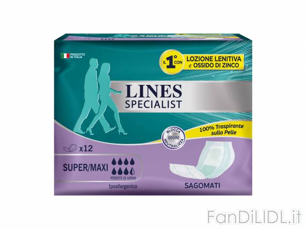 Assorbenti per incontinenza Sagomati/Rettangolari , prezzo 4.99 &#8364; 
- ...