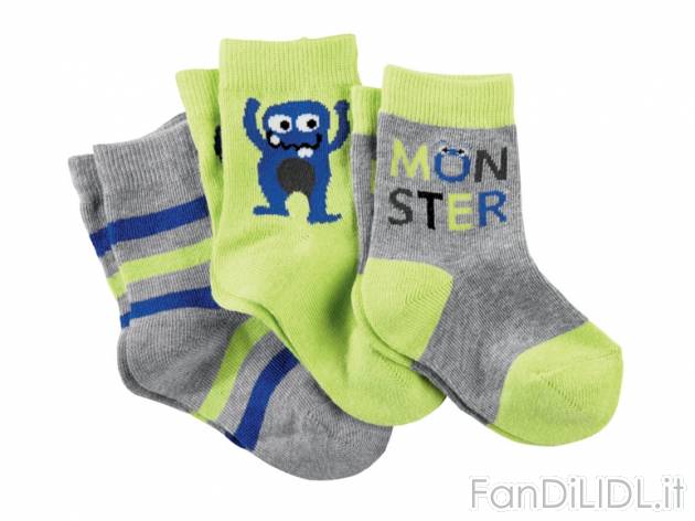 Calze da bambino Lupilu, prezzo 1,99 &#8364; per Alla confezione 
- Piacevoli ...
