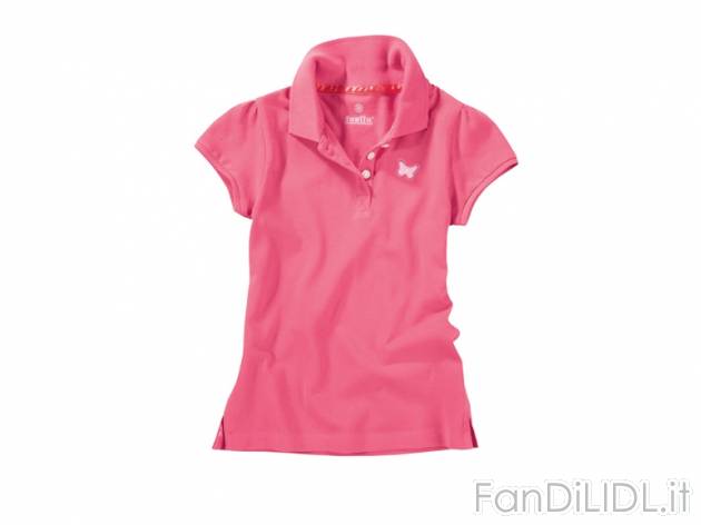Polo da bambina Lupilu, prezzo 5,99 &#8364; per Alla confezione 
- Materiale: ...
