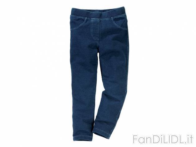 Jeggings da bambina Lupilu, prezzo 4,99 &#8364; per Alla confezione 
- Piacevoli ...